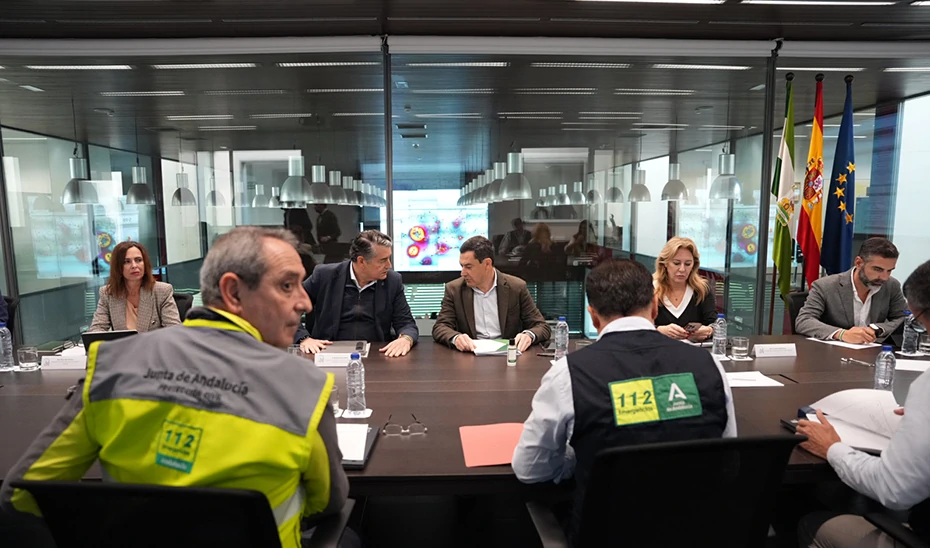 Un total de 285 municipios se han visto afectados por la DANA con 1.841 incidentes en toda Andalucía 