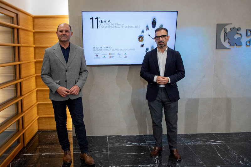 Más de 30 empresas se darán cita en la 11ª Feria del Vino de Tinaja de Montalbán, iniciativa que cuenta con el apoyo de la Diputación de Córdoba