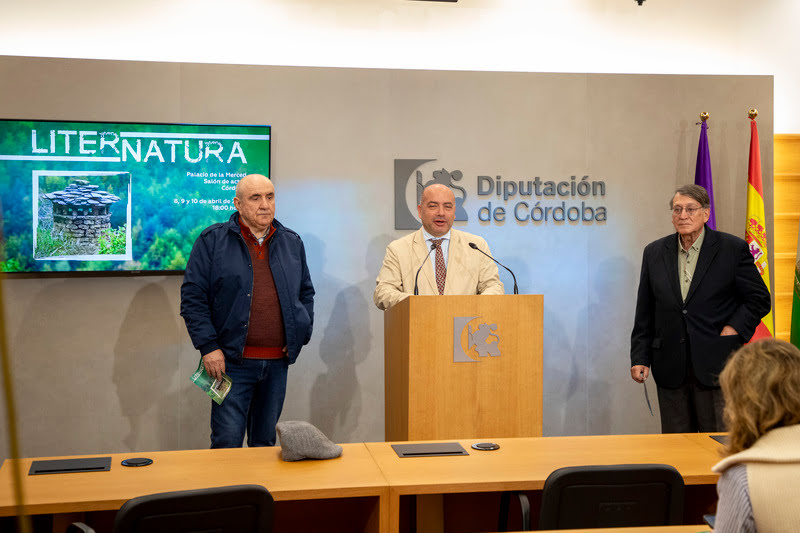 Grandes nombres del naturalismo y la literatura española se darán cita en las jornadas ‘LiterNatura’, impulsadas por la Diputación de Córdoba