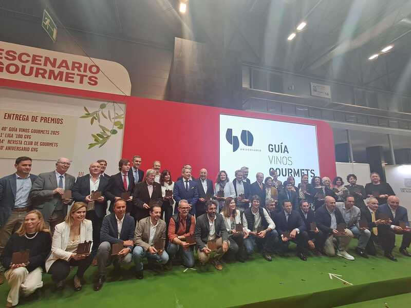 La Interprofesional del Vino de España, galardonada con el Premio Especial del Año de la Guía de Vinos Gourmet